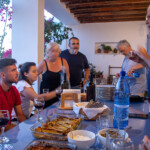 Social event - invitation to Nikos's and Maria's house