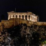 Athens Meeting - great view from the dinner place