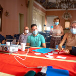 Practical demonstration in the group space