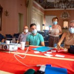 Practical demonstration in the group space